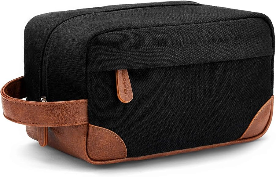 Vorspack Toiletry Bag Hanging Dopp Kit for Men Water Resistant Canvas Shaving Bag with Large Capa... | Amazon (US)