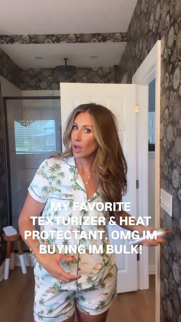 This heat protectant and texturizing spray is perfect for adding effortless volume, protecting your hair from heat styling, and keeping your style fresh and touchable all day. It’s the kind of product you end up reaching for every single time you do your hair.

heat protectant, texturizing spray, hair care essentials, volume spray, heat styling protection, everyday hair routine, beauty must haves, healthy hair, long hair care, frizz control, hair styling products, TheMomInStyle

#LTKBeauty #LTKSaleAlert #LTKgrwm