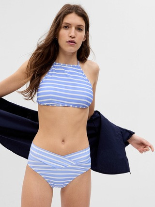 Recycled High-Neck Bikini Top | Gap (US)