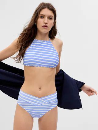 Recycled High-Neck Bikini Top | Gap (US)