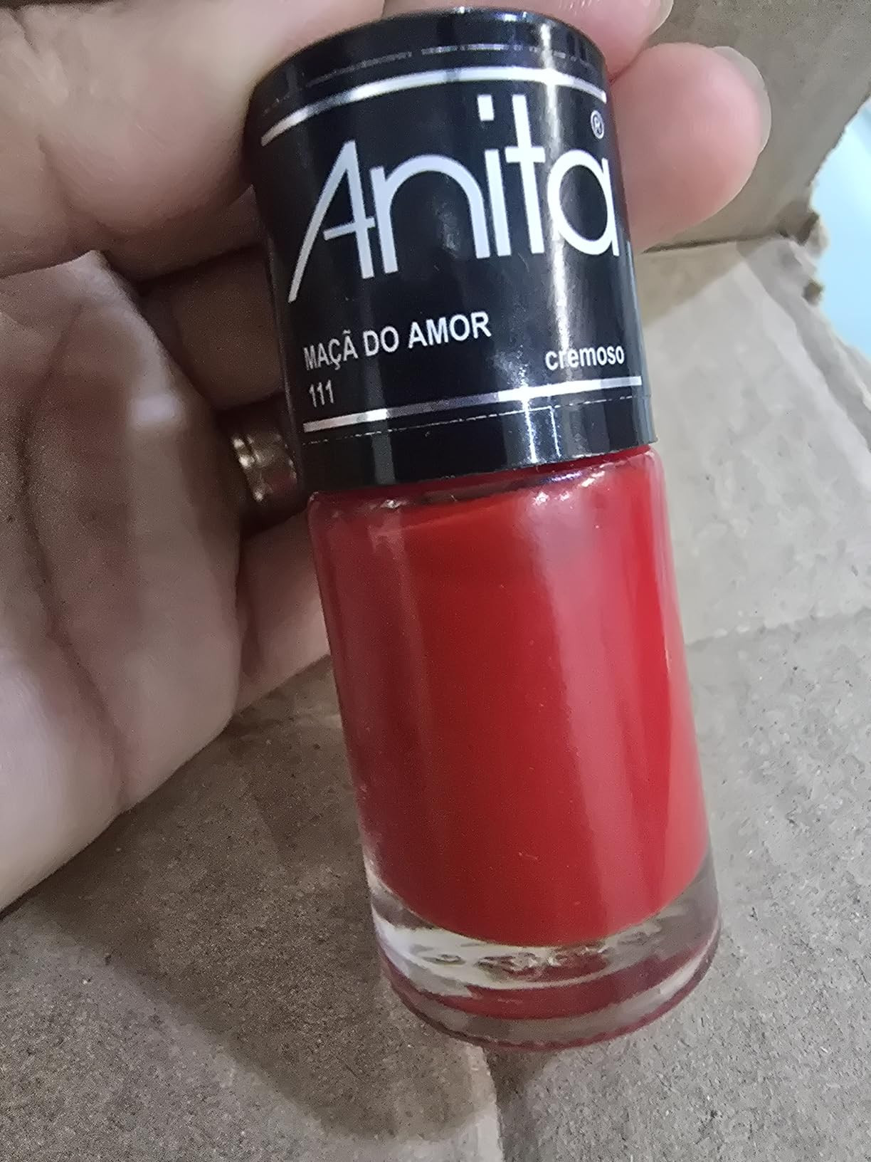 Anita Esmalte Maçã Do Amor Cosméticos Vermelho | Amazon (BR)