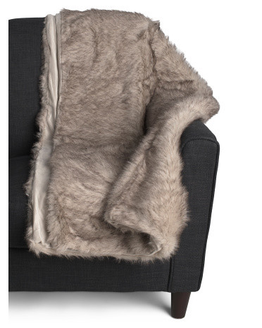 Faux Fur Throw | TJ Maxx