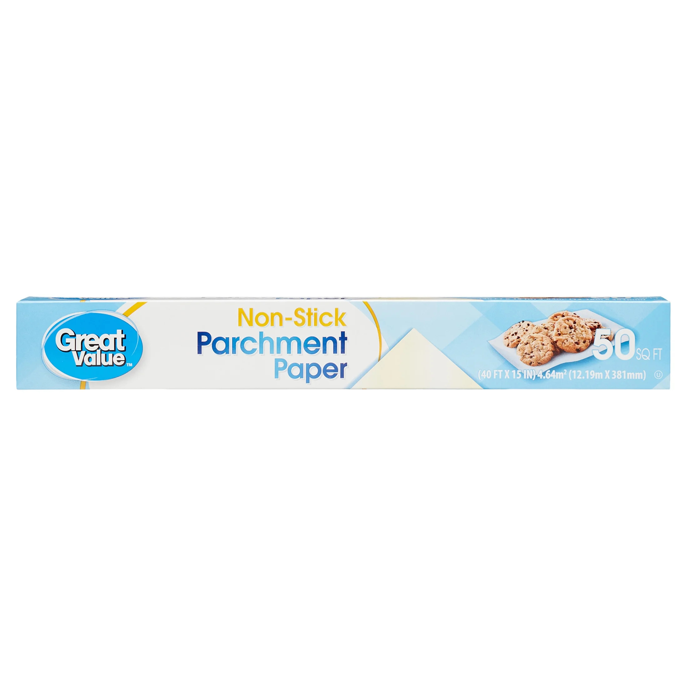 Great Value 50 sq ft Non-Stick Parchment Paper | Walmart (US)
