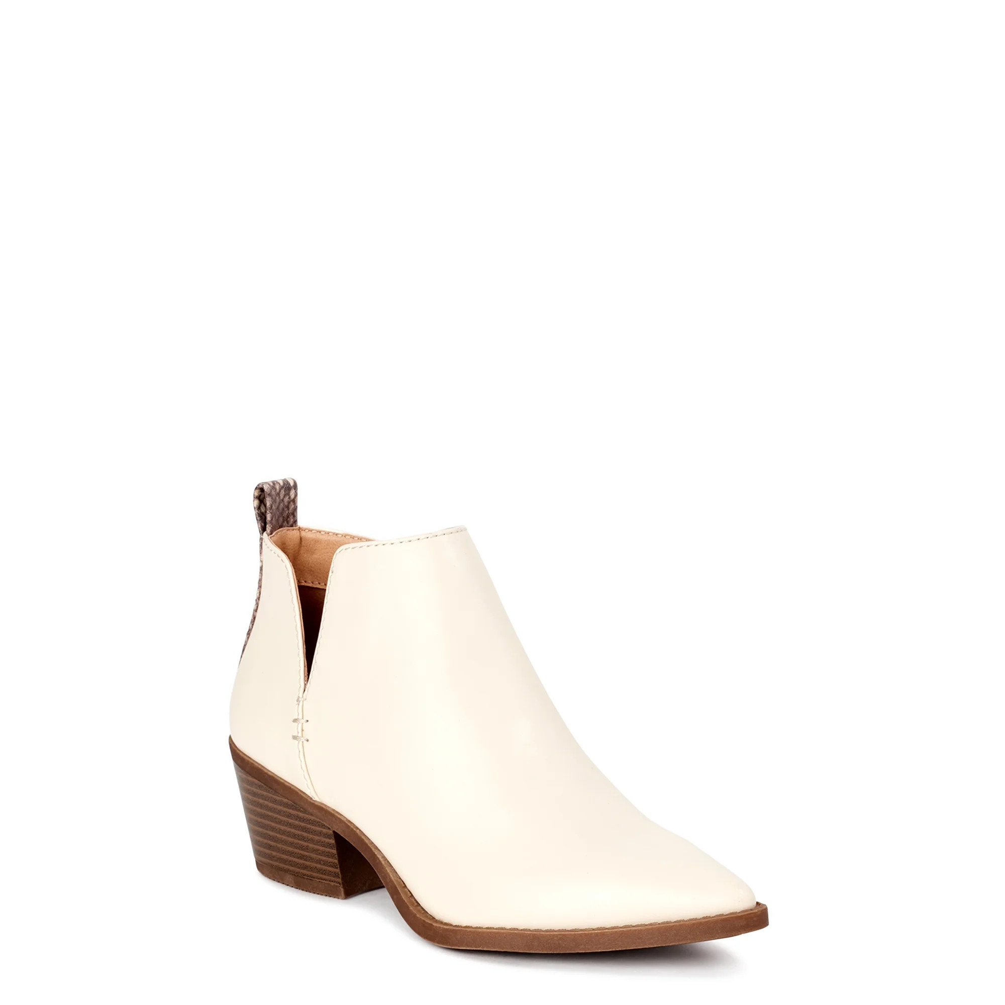 Time and Tru Women's Western Booties | Walmart (US)
