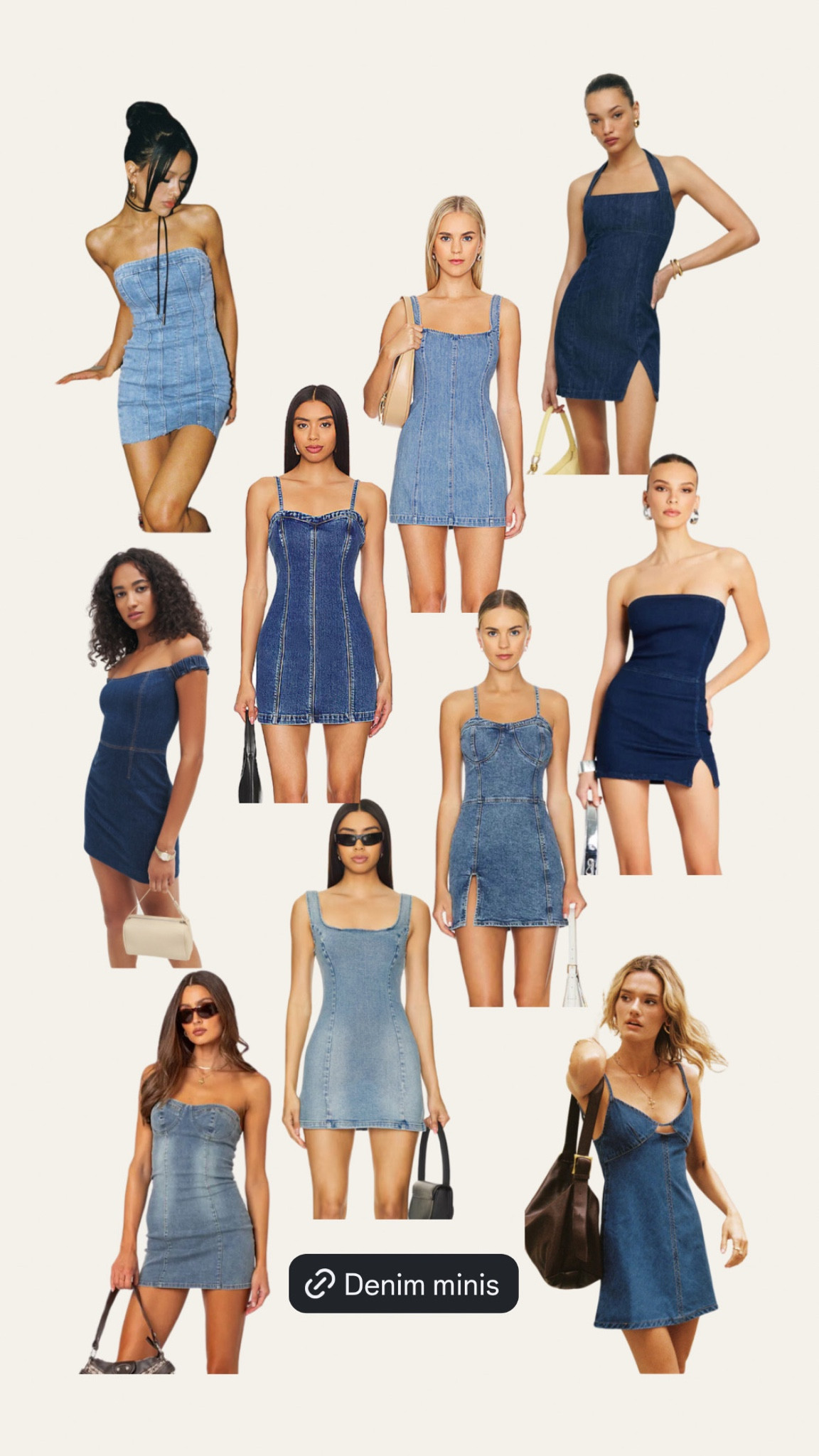 denim mini dresses are one of my favorite summer staples 💙

#LTKFindsUnder100 #LTKxNSale #LTKSummerSales