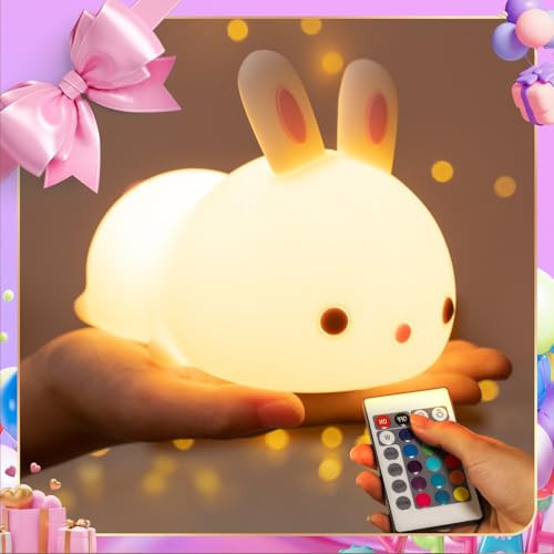 One Fire Cute Night Light, Remote+16 Colors Teen Girl Gifts for Girls, TAP for Fun Teen Girl Stuff Anime Stuff, Cute Things for Girls | Amazon (US)