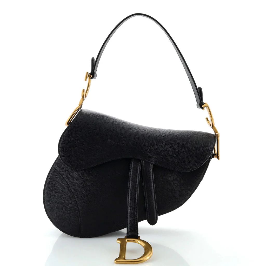 Saddle Handbag Leather Medium | Rebag