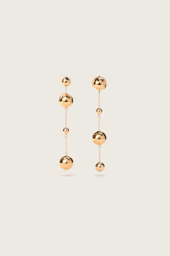 ADRIENNE EARRING - SHINY BRASS | Cult Gaia - US