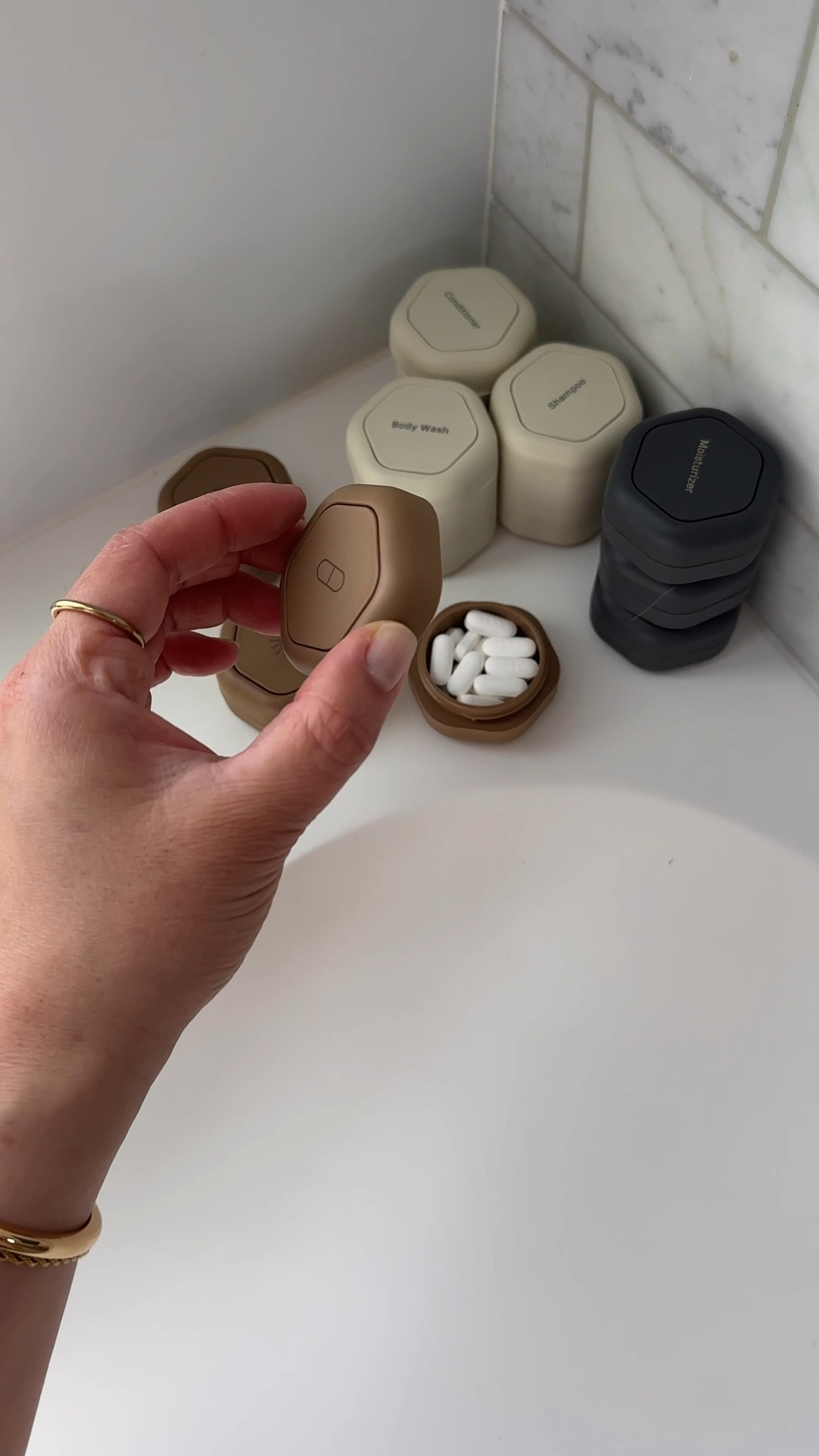 Cadence travel capsules for the elevated aesthetic travel essentials which was perfect for our trip to Zion AutoCamp! Love the customization with the labels and lids, magnetic and compact, and leak proof too. 

#LTKdayinmylife #LTKTravel #LTKBeauty