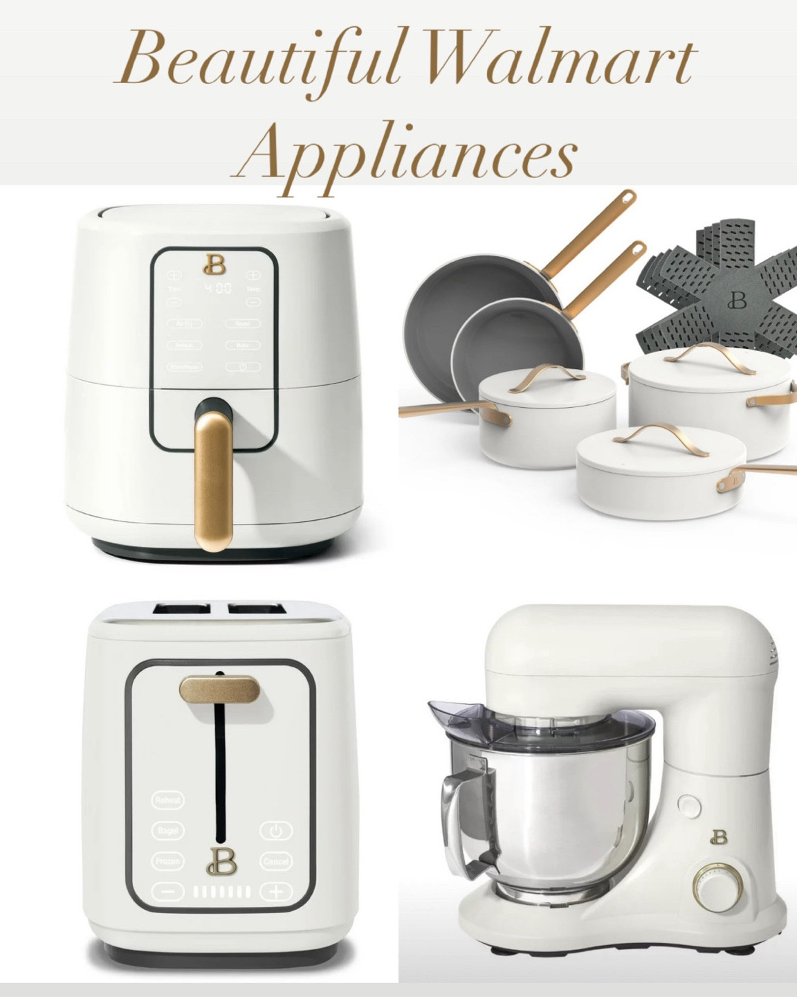 Love these beautiful appliances from Walmart. Drew Barrymore home. 

#LTKParties #LTKFindsUnder100 #LTKHome