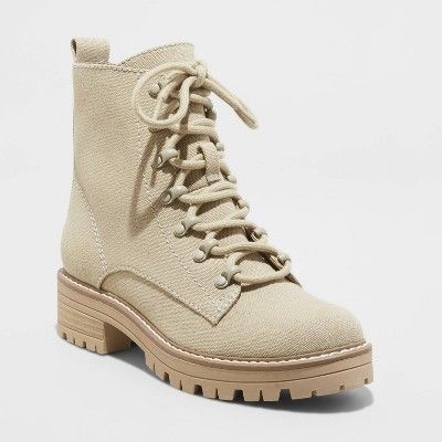 Women's Parker Lace-Up Combat Boots - Universal Thread™ | Target