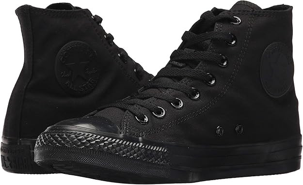 Converse BLAC KMONO-M3310-HI-TOP Size 10 M US Women / 8 M US Men | Amazon (US)