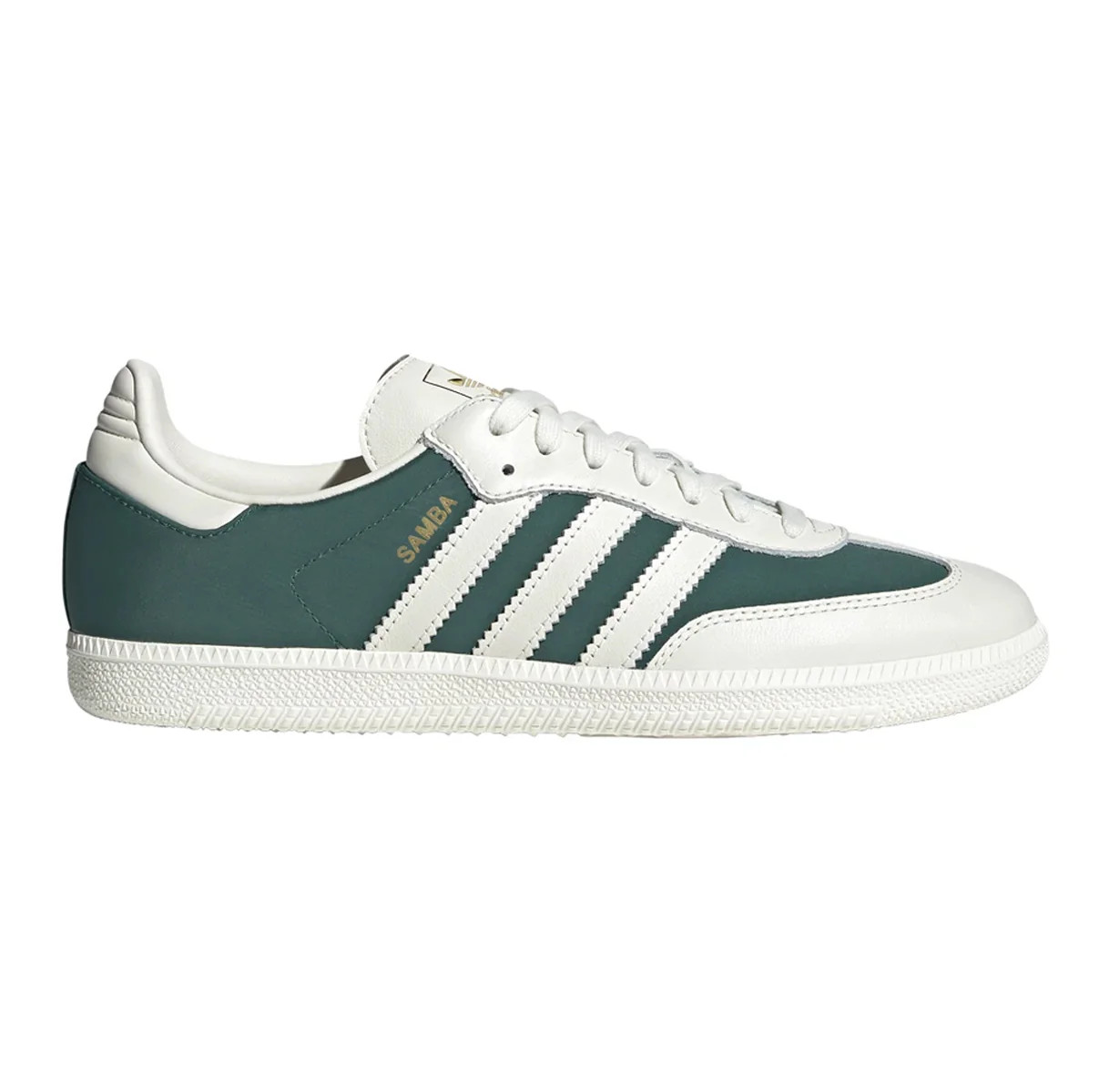 adidas Womens Samba OG Off White Collegiate Green | Zulily