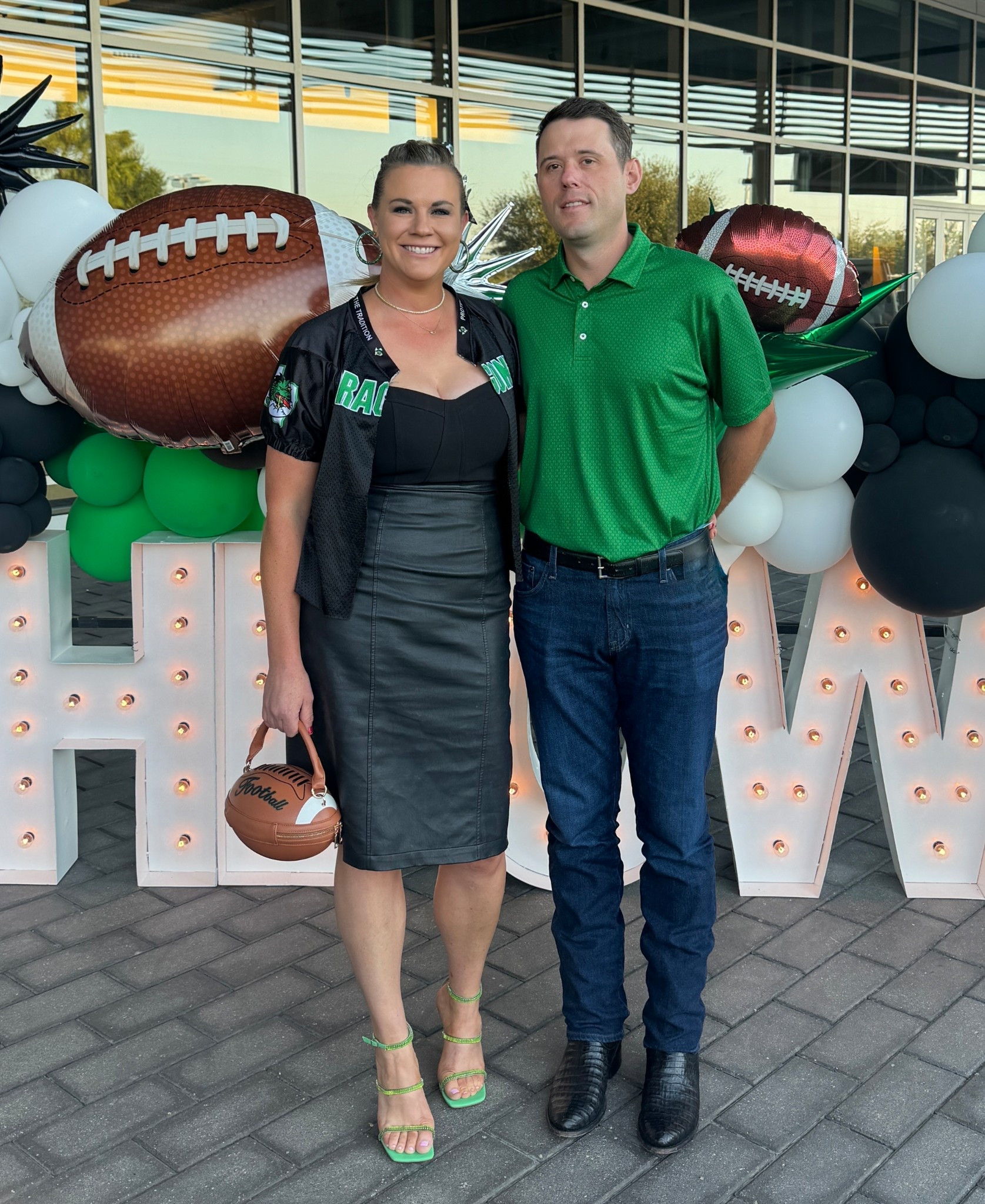 Fun event supporting our local High School athletics program with a tailgate chic theme! 🏈

#LTKootd #LTKMens