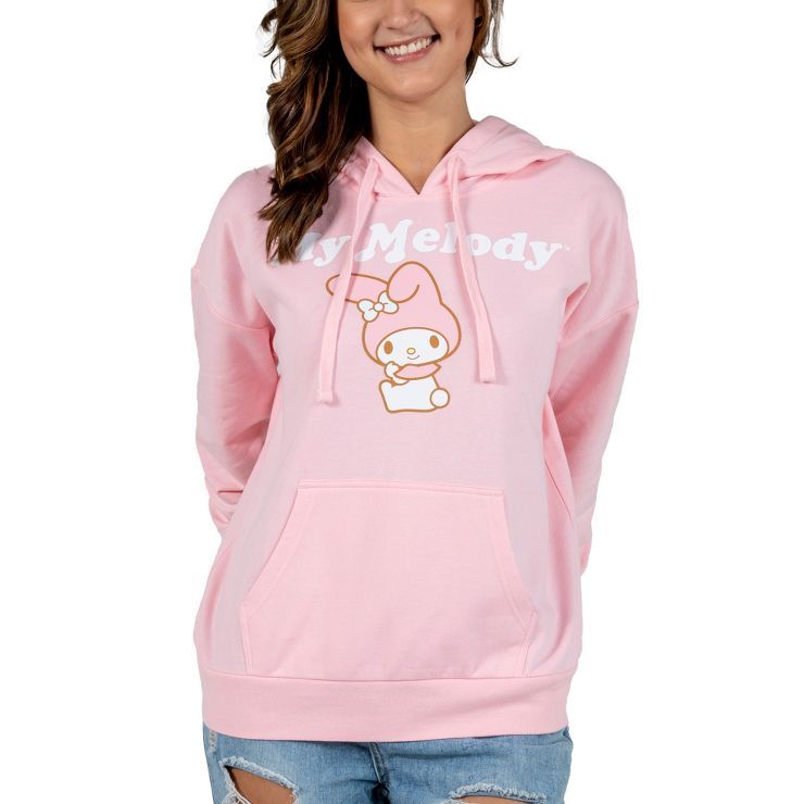 Sanrio My Melody Juniors Pink Cosplay Hoodie | Target