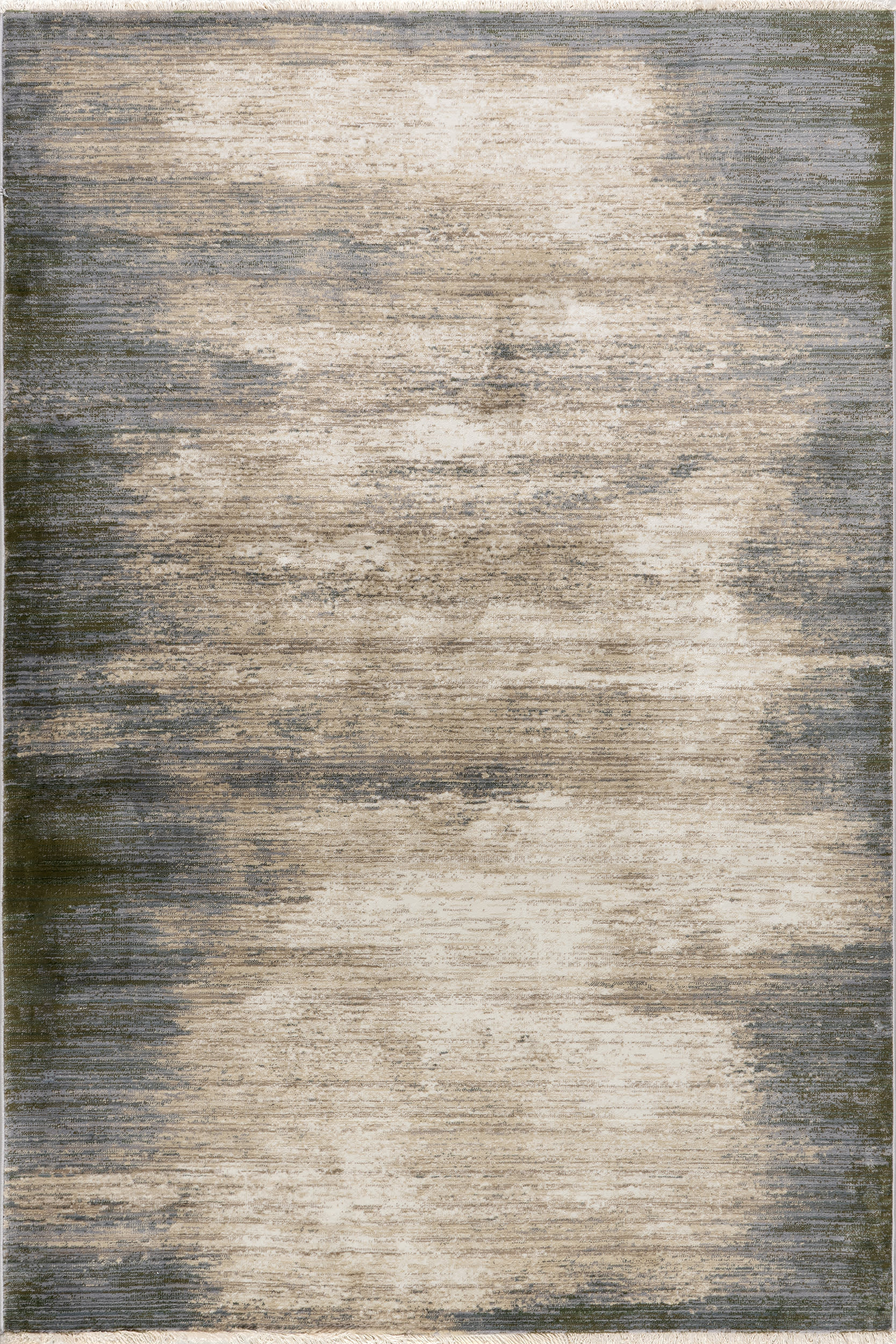 Dark Beige Trijuga Abstract 6' 7"" x 9' 8"" rug | Rugs USA