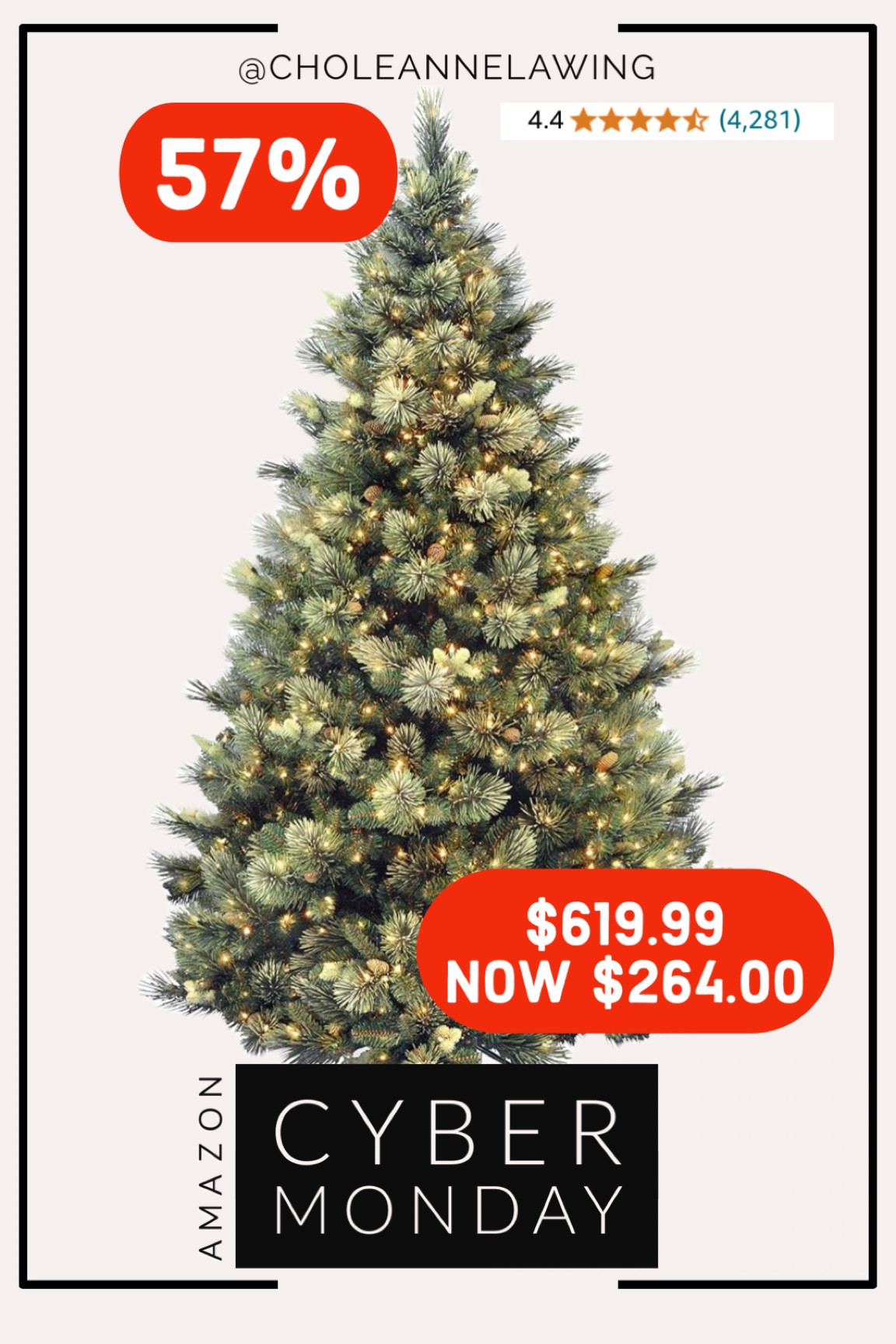 Amazon finds. Christmas tree. Pre lit Christmas tree. Christmas decor. Ornaments. Ribbon. Olive tree. Bells. Wreath. Tinsel. Candle holder. Colored Lights.

#LTKSeasonal #LTKCyberWeek #LTKHoliday