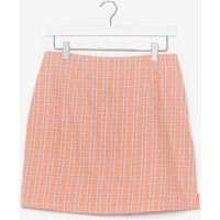 Womens Plaid Your Cards Right High-Waisted Mini Skirt - Pink - 8, Pink | NastyGal (UK, IE)