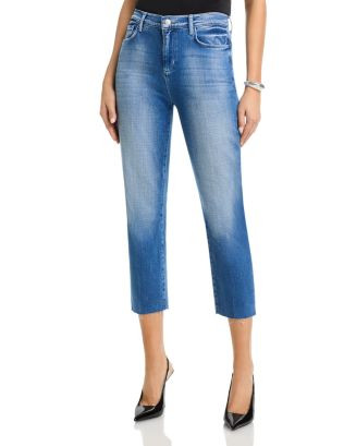 L'AGENCE Sada Mid Rise Crop Jeans in Castro | Bloomingdale's Women | Bloomingdale's (US)