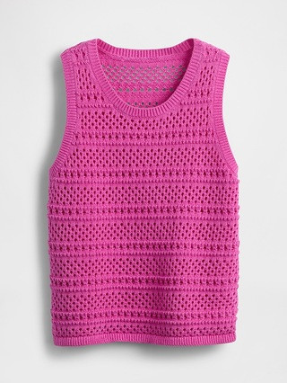 Kids Crochet Shell Tank Top | Gap (US)