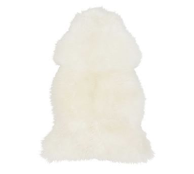 Single-Pelt Sheepskin Rug - Ivory | Pottery Barn (US)