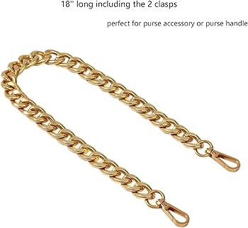 Medium Size Fabulous Metal Shoulder Crossbody Purse Strap Replacement Bag Chain Accessories (18... | Amazon (US)