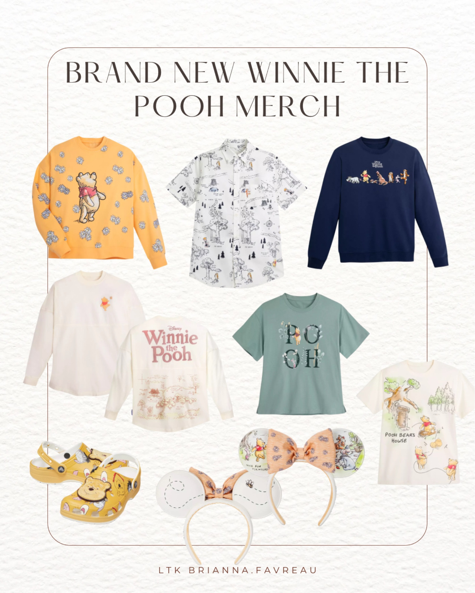 Brand new Winnie the Pooh merch from the Disney Store.

Winnie the Pooh Pullover Sweatshirt for Women, Winnie the Pooh Pullover Sweatshirt for Women, Winnie the Pooh Spirit Jersey for Adults, Winnie the Pooh ''Pooh Bear's Howse'' T-Shirt for Adults, Winnie the Pooh and Pals Ear Headband for Adults, Winnie the Pooh and Pals Pullover Sweatshirt for Adults, Winnie the Pooh ''Oh Bother!'' T-Shirt for Adults, Winnie the Pooh and Pals Lounge Pants for Men, Winnie the Pooh Fashion Pullover Sweatshirt for Adults.

Disney lifestyle, Disney adult, Disney lover, Walt Disney world, Disney cruise line, Disneyland 