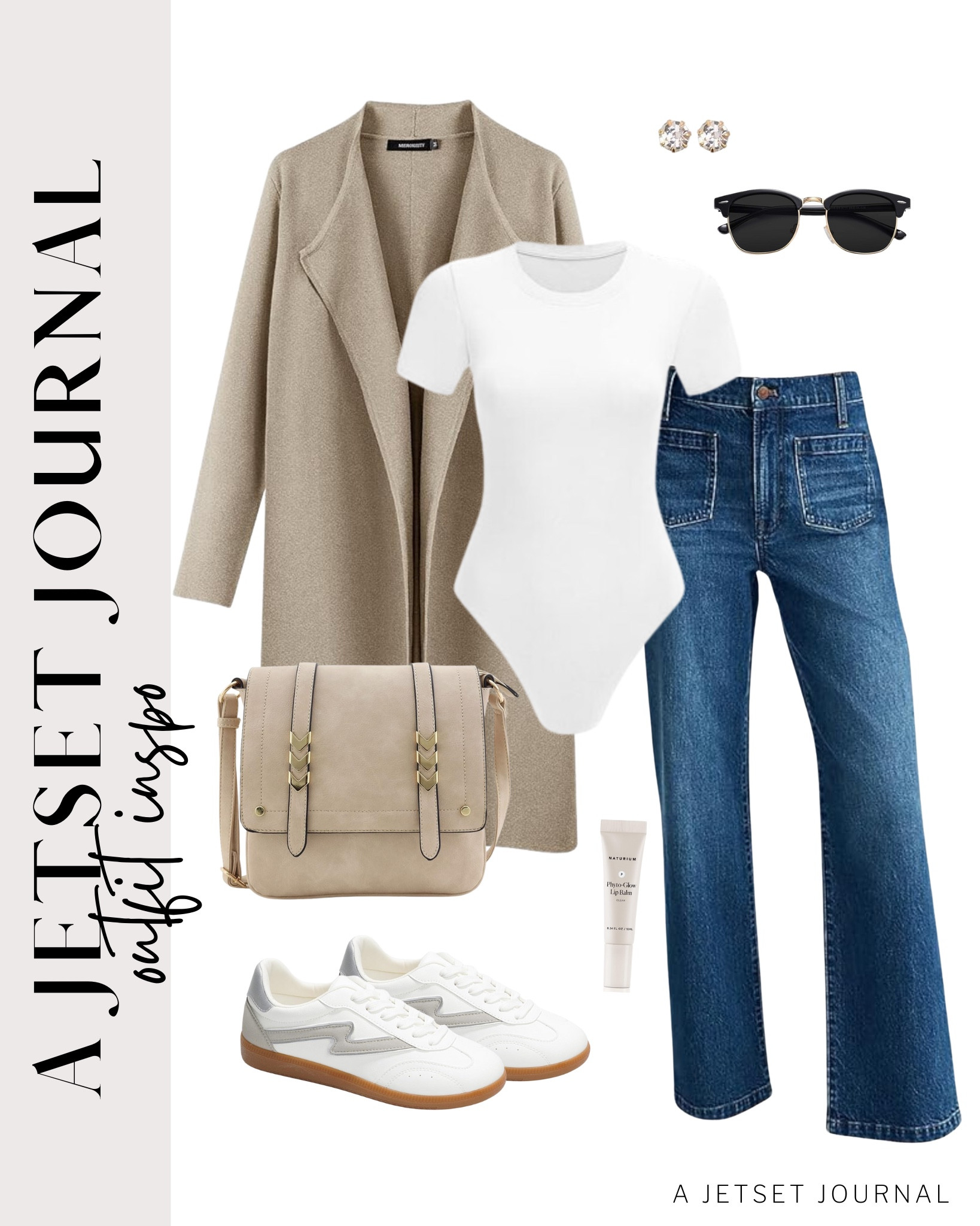 Stay effortlessly chic with a cozy coatigan, a classic white bodysuit, and trendy jeans!
casual look, fall vibes, functional handbag, comfy sneakers, airport look, travel outfit, amazon fashion, top pics, fall outfit idea

#LTKU #LTKSeasonal #LTKStyleTip