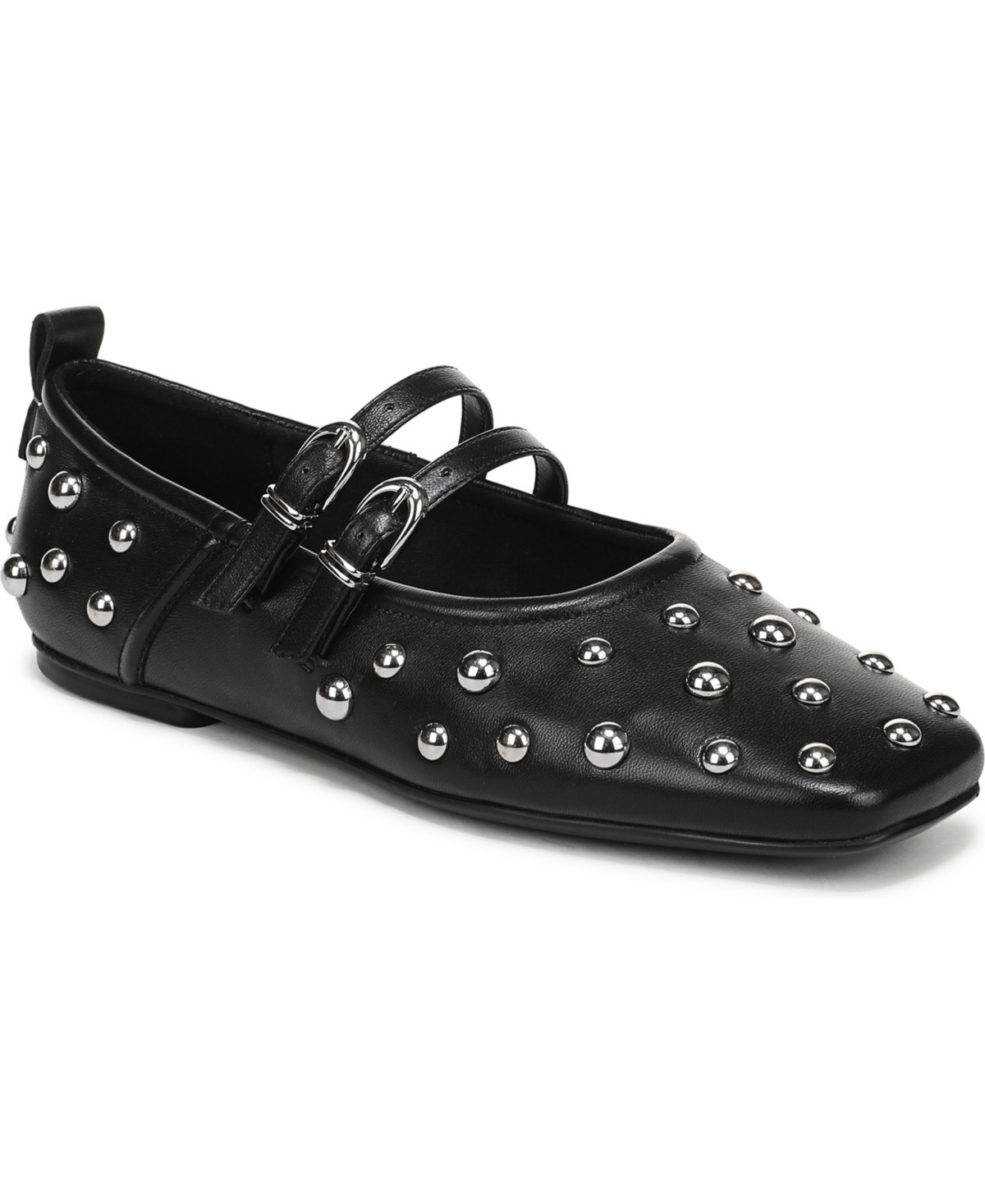 27 Edit Naturalizer Women's Dawn-Stud Mary Jane Flats - Black Studded Leather | Macy's