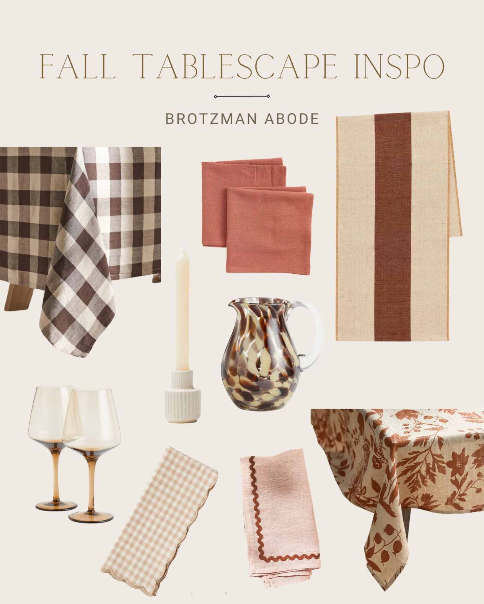 Who else has been already thinking through their thanksgiving tablescape?

#LTKfindsunder100 #LTKSeasonal #LTKhome