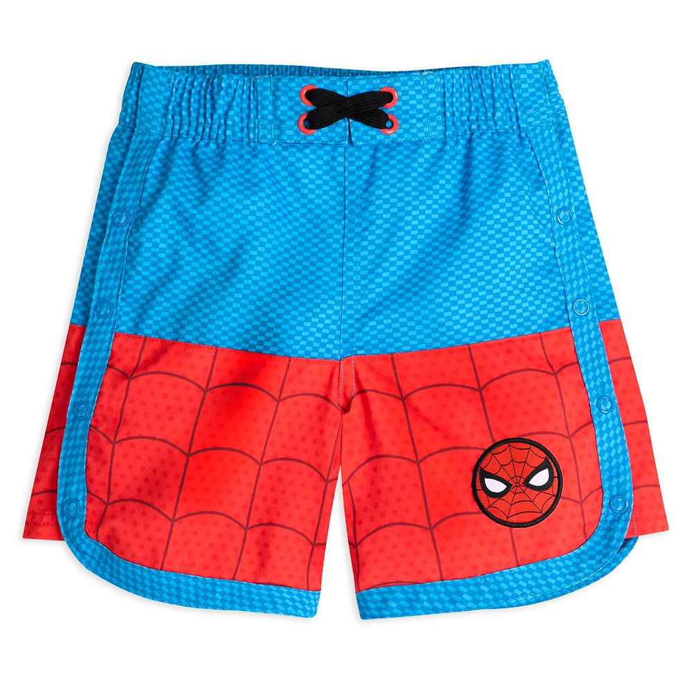Spider-Man Adaptive Swim Trunks for Kids | Disney Store
