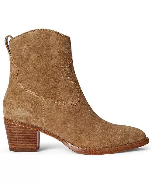 Women's Harpher Block Heel Booties | Macy's