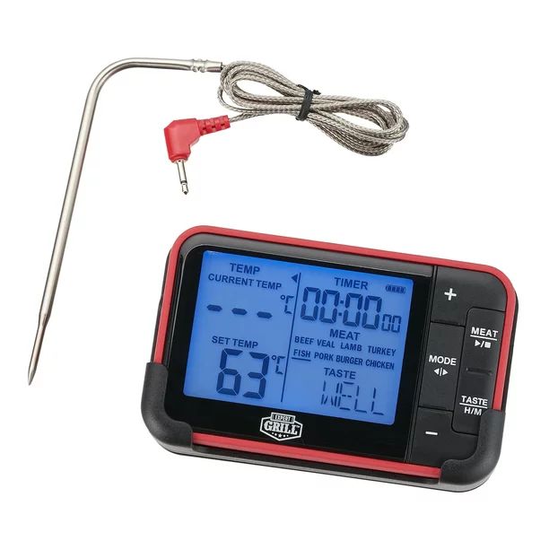 Expert Grill Wireless Digital BBQ Grilling Thermometer | Walmart (US)