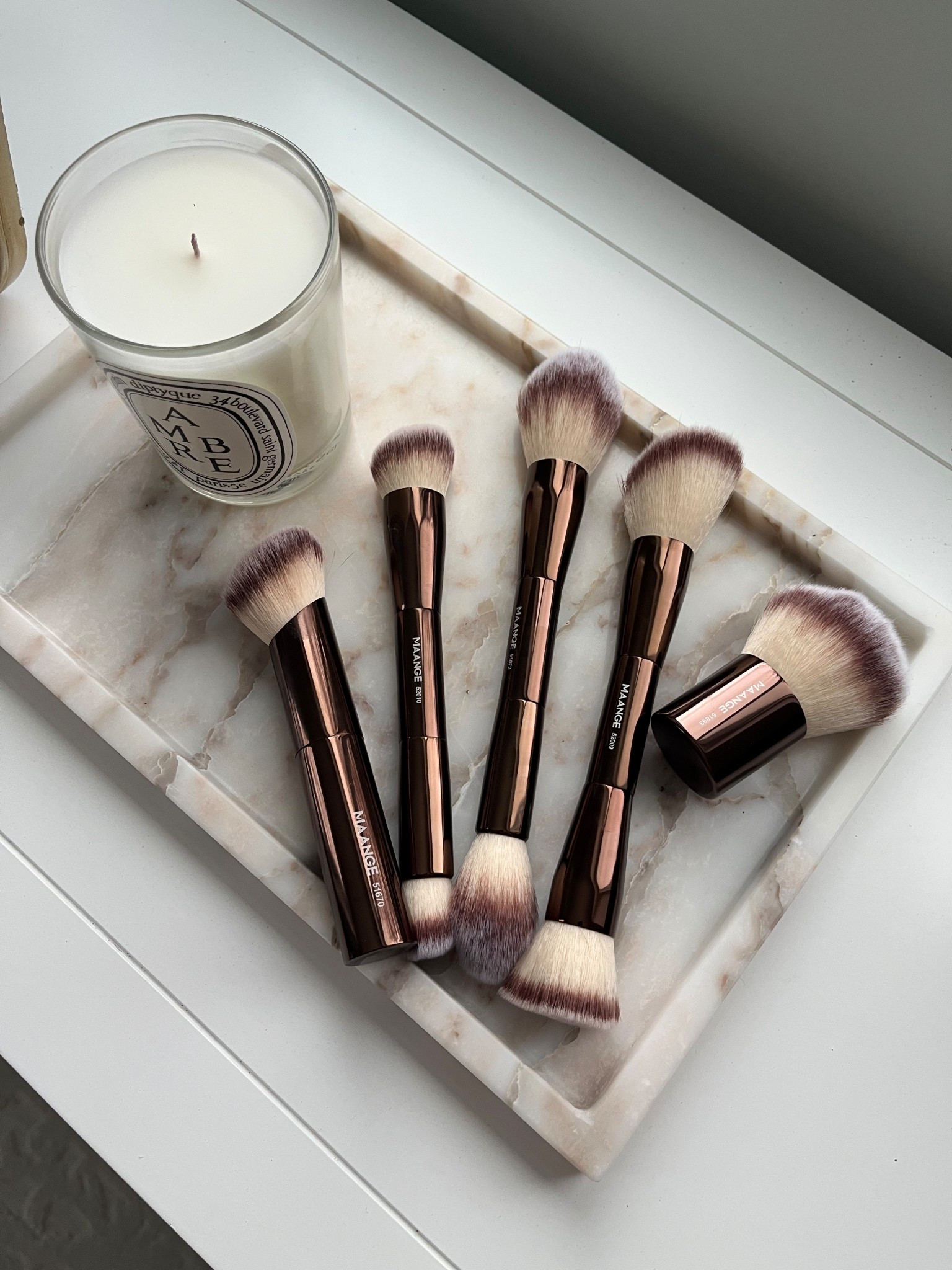 Newest Amazon purchase: These makeup brushes that look like the Hourglass ones 🤎

Amazon finds, makeup brushes, makeup, beauty finds, bougie on a budget, vegan brush

#LTKFindsUnder50 #LTKBeauty