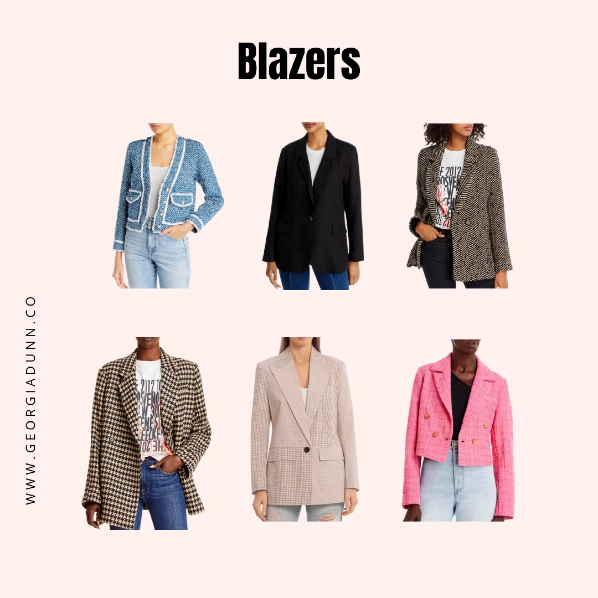 Fall blazers and transition jackets from Bloomingdales. Neutral color blazers, colorful blazers, fall style, Labor Day sales

#LTKstyletip #LTKSeasonal #LTKSale