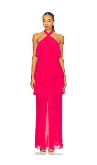 Zuri Gown in Raspberry Pink | Revolve Clothing (Global)