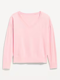 SoSoft Lite Loose V-Neck Sweater | Old Navy (US)