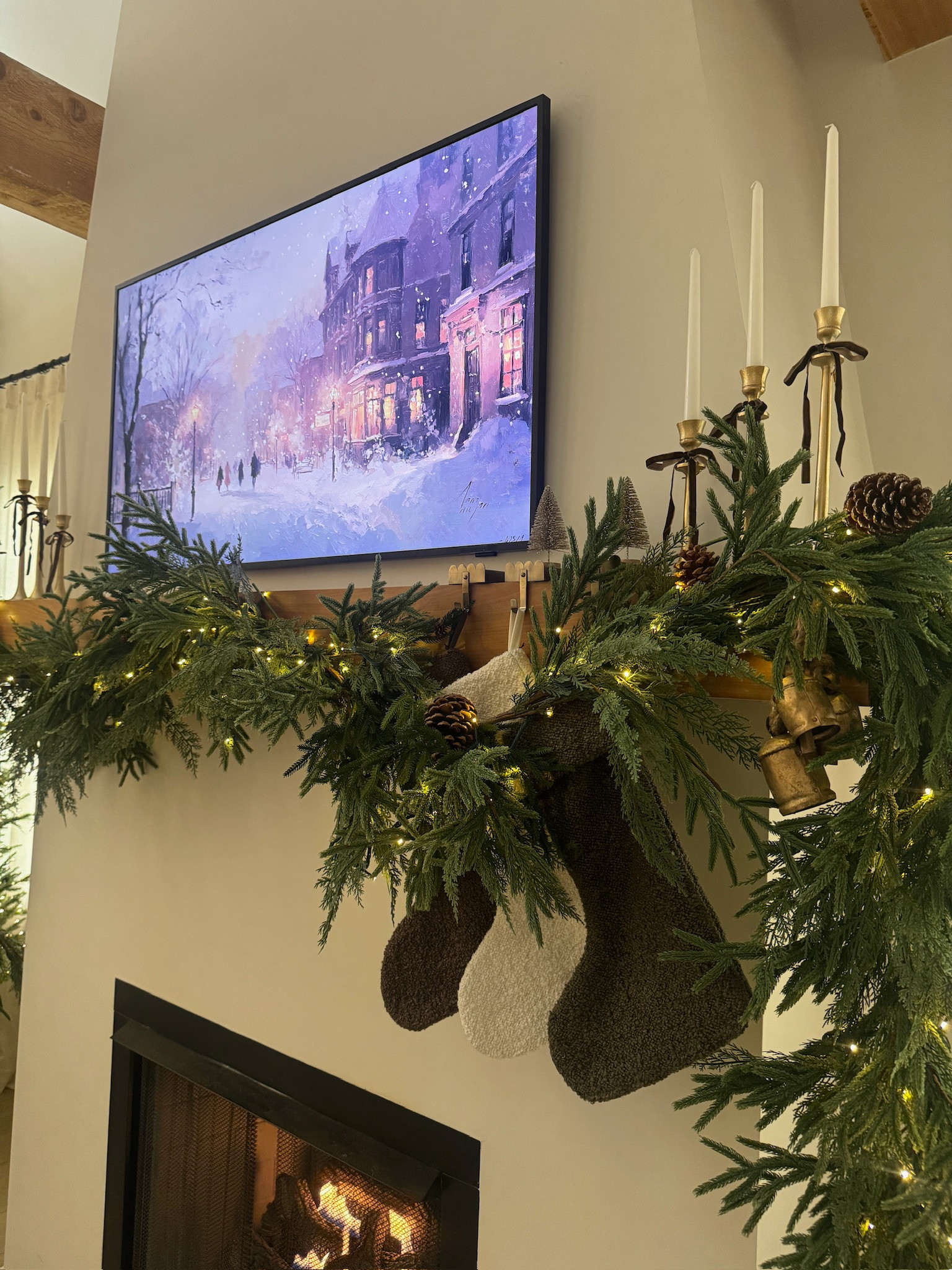 Holiday decor details! My garland is on sale!! Under $40!  

 #LTKHoliday #LTKHome #LTKSaleAlert