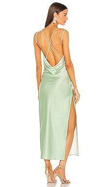 Michael Costello x REVOLVE Porter Dress in Mint Ombre from Revolve.com | Revolve Clothing (Global)