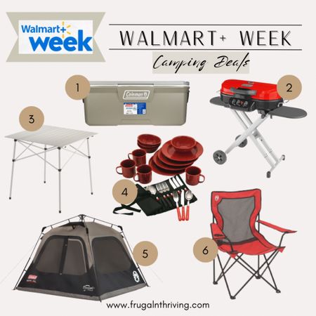 Shop camping deals during Walmart+ Week!

#walmart #camping #summersales

#LTKSeasonal #LTKtravel #LTKsalealert