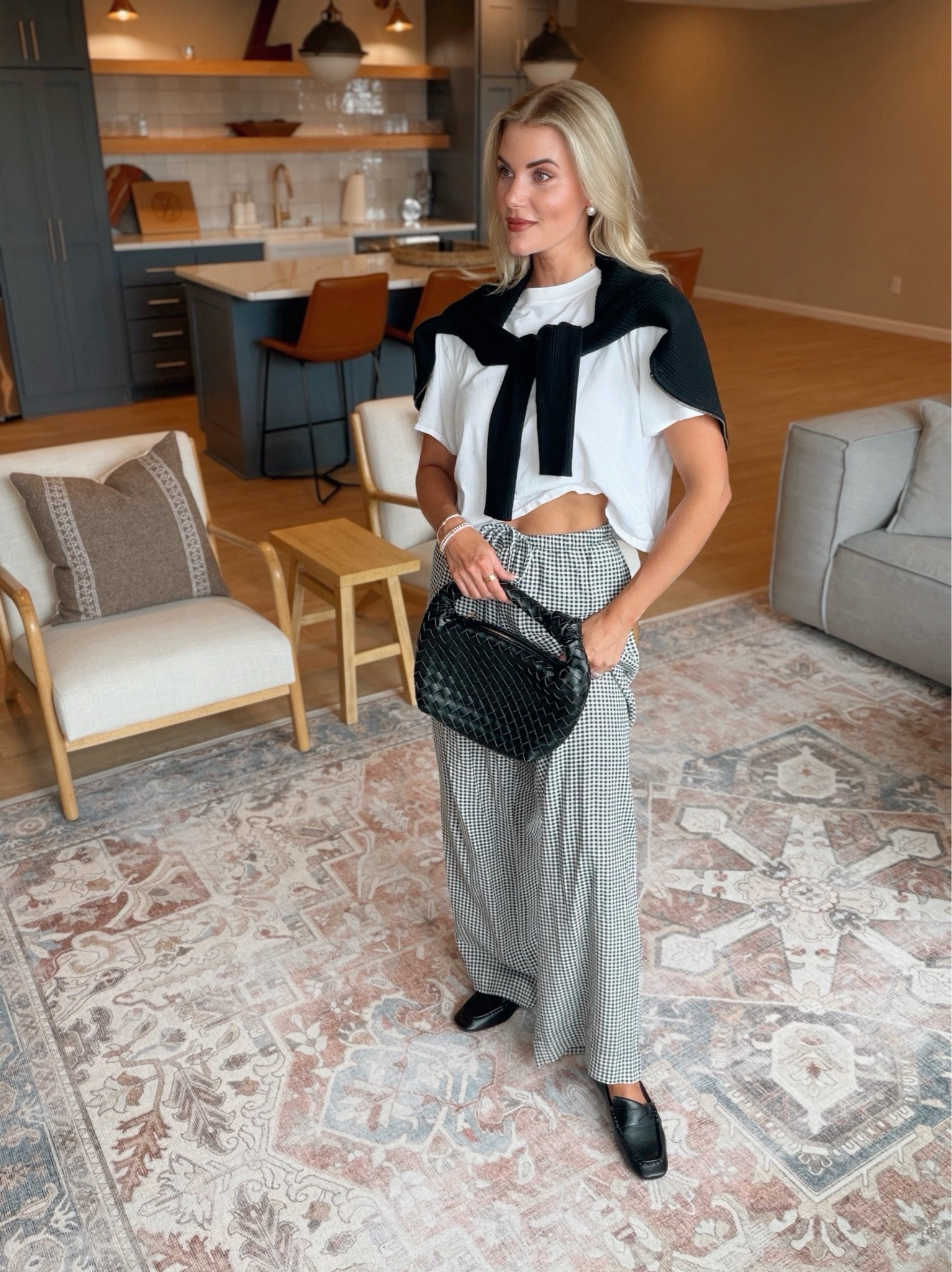 Casual spring outfit - wearing a small and linking similar loafers @Target #targetstyle @amazonfindsandfashion #amazonfashion

#LTKootd #LTKSeasonal #LTKmomlife