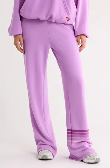 Rugby Stitch Wide Leg Sweatpants | Nordstrom
