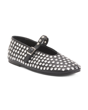 Leather Miami Studded Flats | Women's Shoes | Marshalls | Marshalls