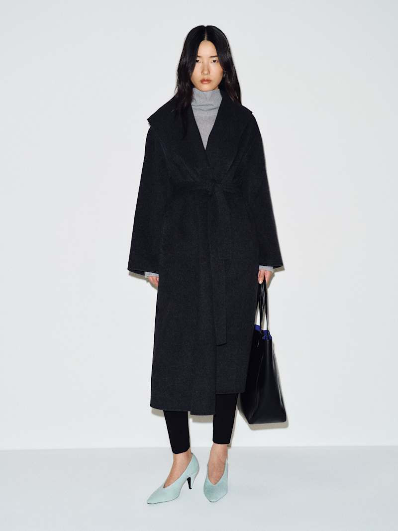 Reformation Freya Coat Blue Small | Reformation (Global)