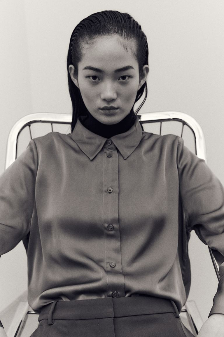 Pointed-collar Shirt | H&M (US + CA)