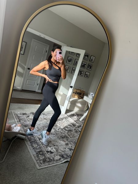 Amazon workout outfit 
Top is soooo cute! I got a size medium! 
Leggings are the best ever! Lululemon look a like- they feel like butter and are only $32!
Nike 270s
Black outfit 
Workout outfit
Amazon finds 


#LTKstyletip #LTKfitness #LTKshoecrush