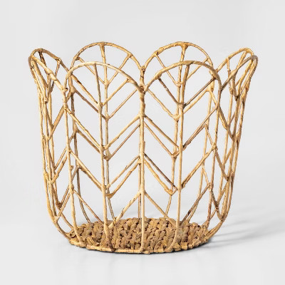 Tulip Shaped Woven Basket - Pillowfort™ | Target