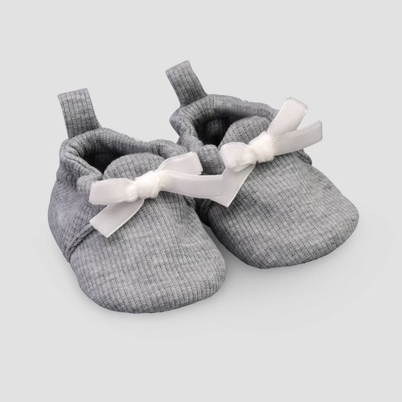 Baby Girls' Construction Slippers - Just One You® made by carter's Gray | Target