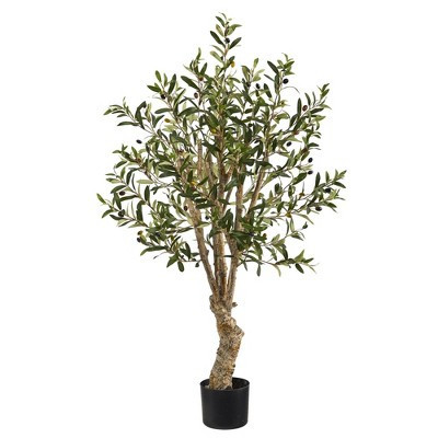 Nearly Natural 3.5’ Olive Artificial Tree | Target