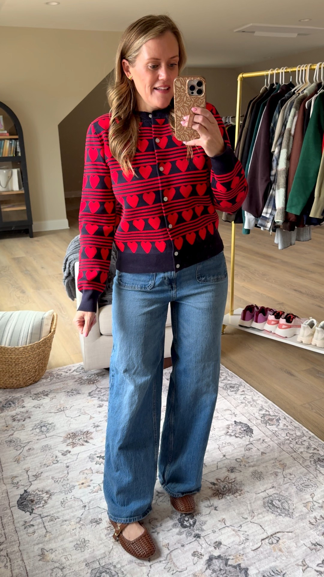 Walmart finds 
Sweater 
Denim 
OOTD 
Mary Jane’s  

#LTKMidsize #LTKOver40 #LTKdayinmylife